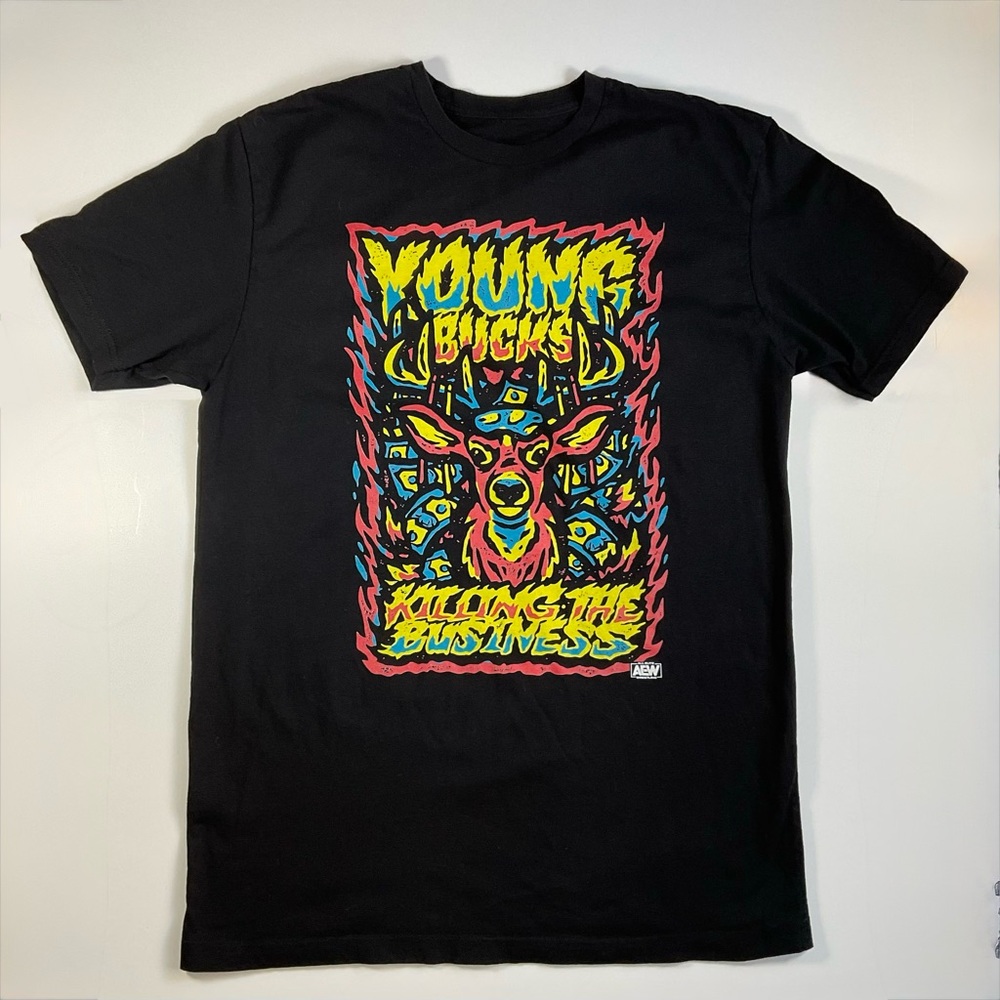 AEW Young Bucks Tee Shirt ✨ Pro Wrestling Size Small